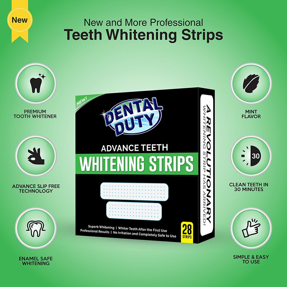 لصقات تبييض الأسنان دنتال ديوتي