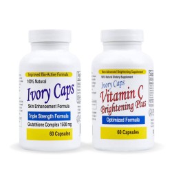 ثنائي كبسولات ايفوري كابس لتفتيح البشرة ثنائي كبسولات ايفوري كابس لتفتيح البشرة