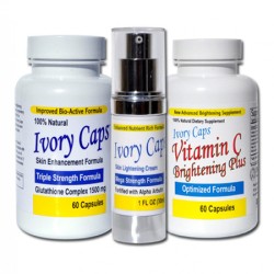 ايفوري كابس لتفتيح البشرة (المجموعة كاملة) ايفوري كابس لتفتيح البشرة (المجموعة كاملة)