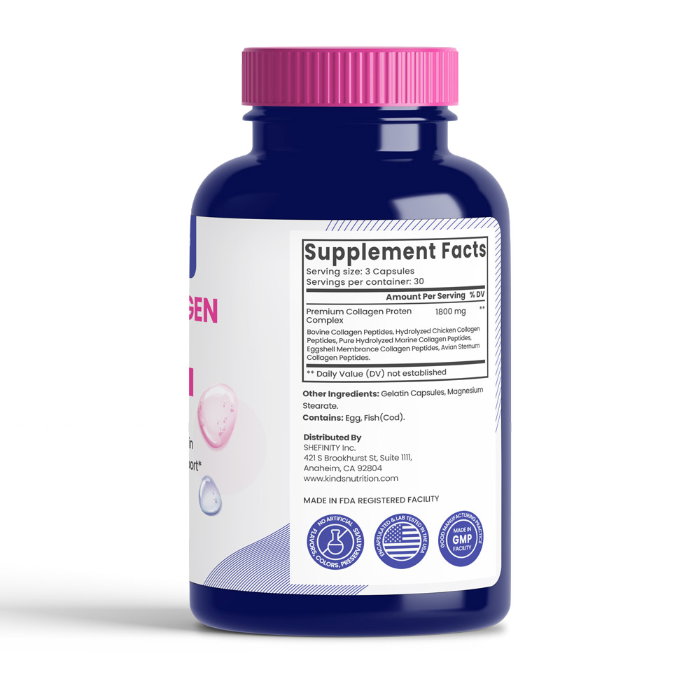 الكولاجين الكامل ذو الخمس أنواع من شركة كايندز نيوتريشن الكولاجين الكامل ذو الخمس أنواع من شركة كايندز نيوتريشن