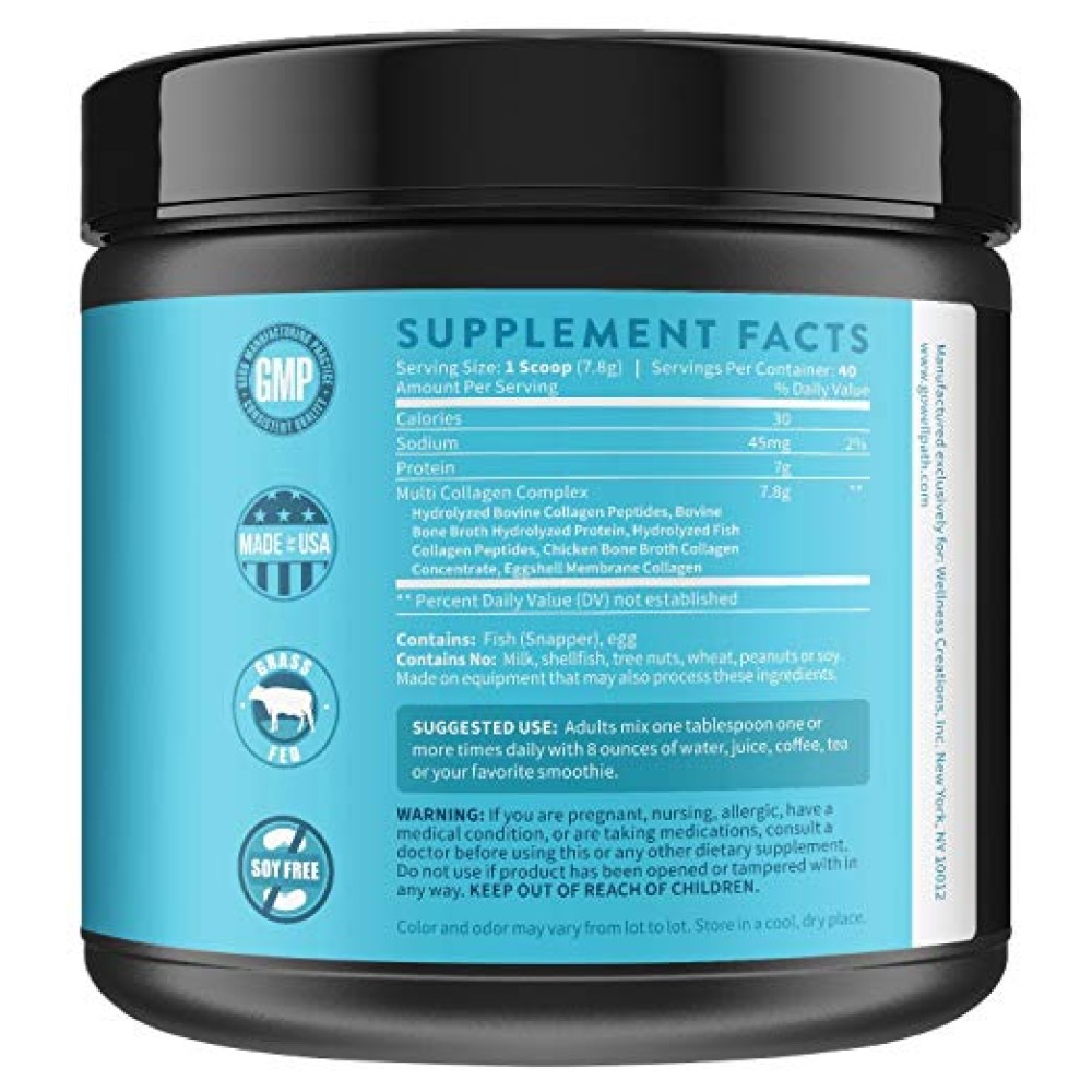 بودرة رينيو بروتين الكولاجين - خمس أنواع كولاجين