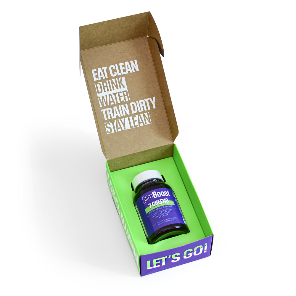 سليم بوست سفن جرينز للتنحيف ودعم الكيتو